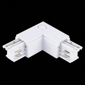ST030.509.15L Угловой токоподвод левый для трехфазного шинопровода ST-Luce Белый