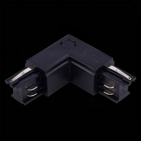 ST030.409.15L Угловой токоподвод левый для трехфазного шинопровода ST-Luce Черный