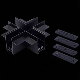 ST021.422.21 X- образный  встраиваемый соединитель Skyline 220 ST-Luce Черный