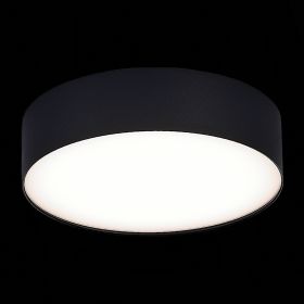 ST606.442.27 Светильник потолочный Черный LED 1*27W 4000K 2 430Lm Ra>90 120° IP20 D220xH55 185-265V