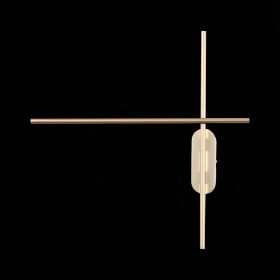 SL394.201.02 Светильник настенный ST-Luce Матовое золото/Белый LED 2*10W 4000K