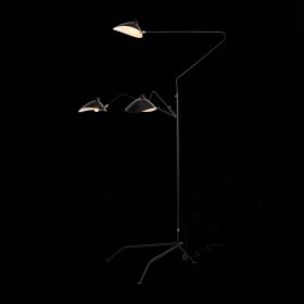 SL305.405.03 Торшер ST-Luce Черный/Черный, Белый E27 3*60W