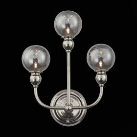 SL552.101.03 Бра ST-Luce Никель/Дымчатый G9 3*5W