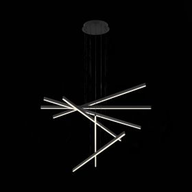 SL394.423.06 Люстра подвесная ST-Luce Черный/Белый LED 1*100W 4000K