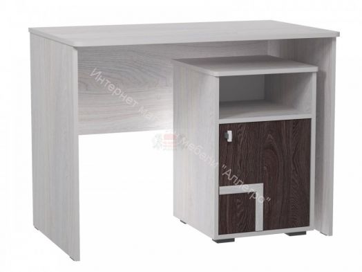 Стол письменный №1 Омега 16 с тумбой ЛДСП