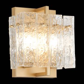 SL1632.201.02 Бра ST-Luce Шампань/Прозрачный E14 2*60W.