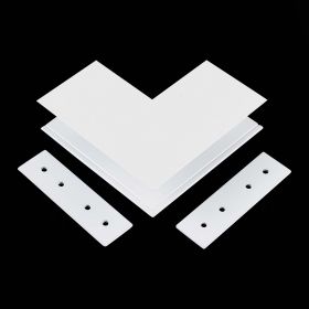 ST007.569.00 Внешний угол-соединитель для подвесного / накладного магнитного шинопровода ST-Luce Бел.