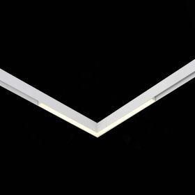 ST800.536.15 Магнитный трековый светильник белый LED 1*15W 3000K 950Lm Ra>80 120° IP20 L305xW305xH25.