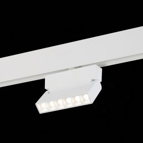 ST362.546.06 Магнитный трековый светильник белый LED 1*6W 4000K 532Lm Ra>80 36° IP20 L120xW22xH134 4.