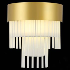 SL1352.201.01 Бра ST-Luce Золотистый/Белый, Прозрачный E14 1*40W.