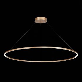 ST605.243.57 Светильник подвесной ST-Luce Золотистый/Белый LED 1*57W 4000K.