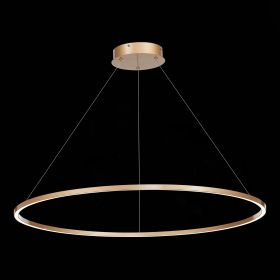 ST605.243.46 Светильник подвесной ST-Luce Золотистый/Белый LED 1*46W 4000K.