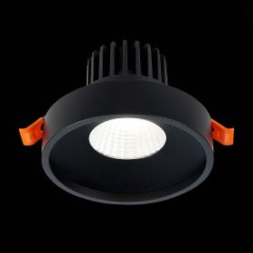 ST751.448.10 Св-к встр. Черный LED 1*10W 4000K 750Lm Ra>90 38° IP20 D100xH75 170-240V.