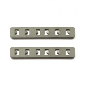 ST005.749.00 Прямой соединитель для встраиваемого магнитного шинопровода (2 шт) ST-Luce Стальной.