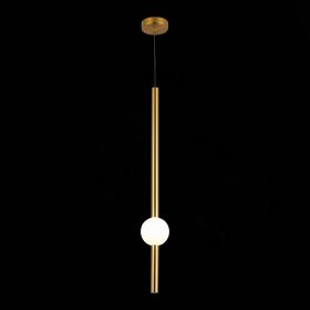 SL1222.233.01 Светильник подвесной ST-Luce Золотистый/Золотистый, Белый LED 1*18W 4000K.