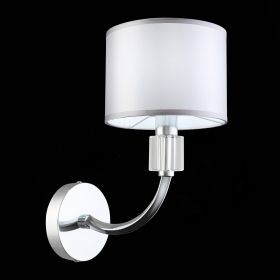 SLE107201-01 Светильник настенный Хром/Светло-серый E14 1*40W.