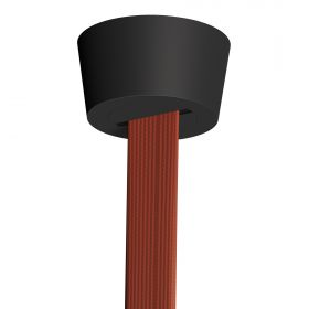 ST411.402.01 Накладная база для подвода питания ST-Luce Черный.