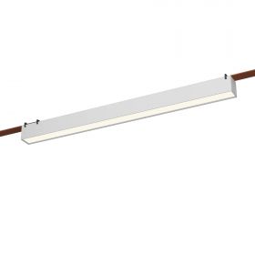 ST456.536.24 Св-к трек. Белый LED 1*24W 3000K 1 200Lm Ra90 120 IP20 L642xW40xH45 48V.