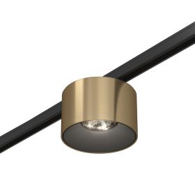 ST669.346.05 Магнитный трековый светильник Латунь LED 1*5W 4000K 350Lm Ra>90 36° IP20 D60xH38 24V.