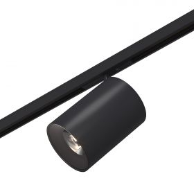 ST671.436.09 Магнитный трековый светильник Черный LED 1*9W 3000K 500Lm Ra>90 36° IP20 D45xH63 24V.