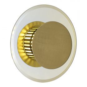 SLE1652-301-03 Светильник настенный Латунь/Коньячный G9 LED 3*5W 4000K.