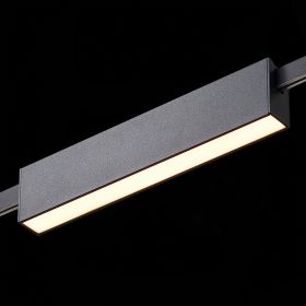 ST817.406.12 Магнитный трековый светильник FARM Черный LED 1*12W 3000K 576Lm Ra90 120 IP20 L232xW24x.