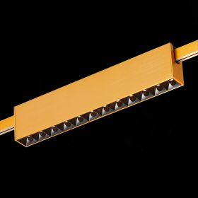 ST816.206.12 Магнитный трековый светильник FARM Золотистый LED 1*12W 3000K 706Lm Ra90 40 IP20 L232xW.