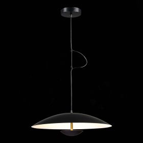 SL6502.403.01 Светильник подвесной ST-Luce Черный/Черный, Белый LED 1*35W 3000K.