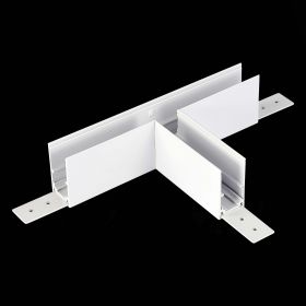 ST007.579.00 Коннектор T-образный для подвесного / накладного магнитного  шинопровода ST-Luce Белый.