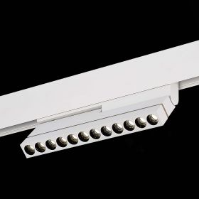 ST805.546.12 Магнитный трековый светильник Белый LED 1*12W 4000K 500Lm Ra>90 36° IP20 L220xW22xH117.