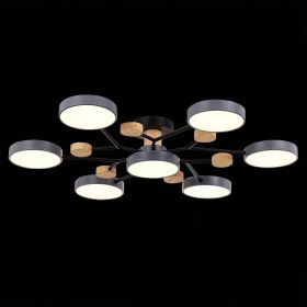 SLE6006-702-07 Светильник потолочный Серый/Серый LED 7*12W 3000K/4500K/6000K.