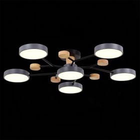 SLE6006-702-06 Светильник потолочный Серый/Серый LED 6*12W 3000K/4500K/6000K.