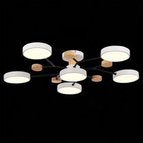 SLE6006-502-06 Светильник потолочный Белый/Белый LED 6*12W 3000K/4500K/6000K.