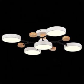 SLE6006-502-05 Светильник потолочный Белый/Белый LED 5*12W 3000K/4500K/6000K.