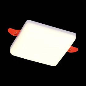 ST700.038.16 Св-к встр. Белый LED 1*16W 3000K 1 380Lm Ra80 120° IP20 L123xW123xH20 85-265V.