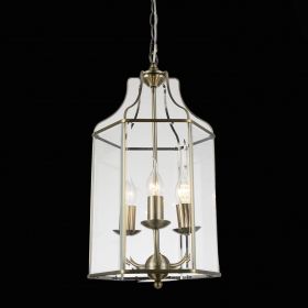 SL228.303.03 Люстра подвесная ST-Luce Бронза/Прозрачный E14 3*40W.