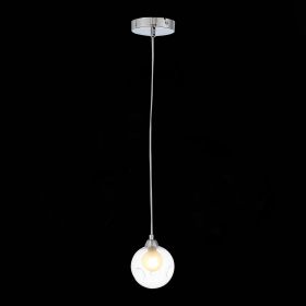 SL431.113.01 Подвес ST-Luce Хром/Прозрачный, Белый G9 1*5W.