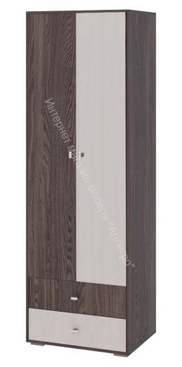 Шкаф 2-х дверный для одежды Омега 18
