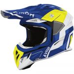 Airoh Aviator Ace 2 Shield Blue/Yellow Gloss шлем для мотокросса и эндуро