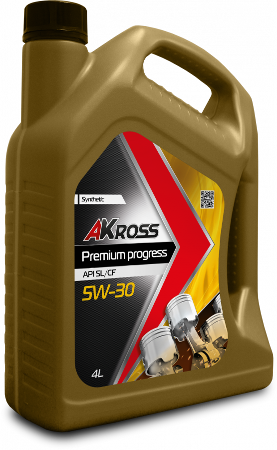 AKross Premium Progress 5W-30 SL/CF A3/B4, 4л
