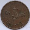 5 пенни (регулярный выпуск) Финляндия 1920