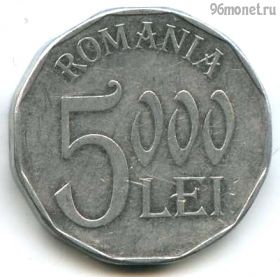 Румыния 5000 леев 2002