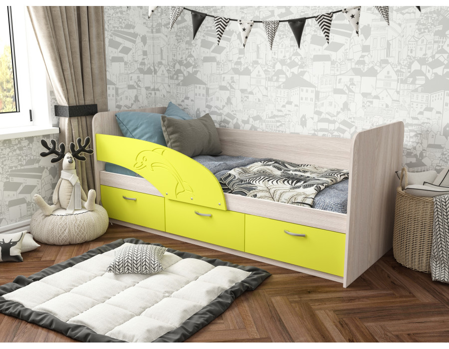 Кровать Дельфин, 0.8м (Нарус)