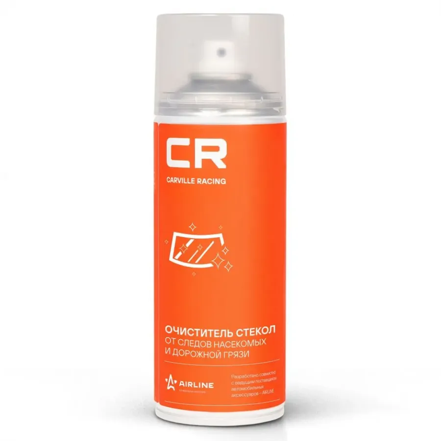 CARVILLE RACING Очиститель стекол от следов насекомых, аэрозоль, 520мл