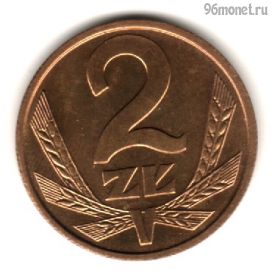 Польша 2 злотых 1988