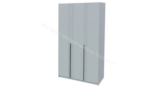Шкаф 3-х дверный Ольга 6 со скрытыми ящиками