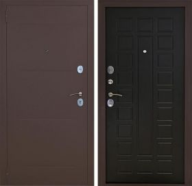 Металлическая Дверь Verda АЛ-17 МедьАнтик-Венге, 2050*860 2050*960 мм / Верда