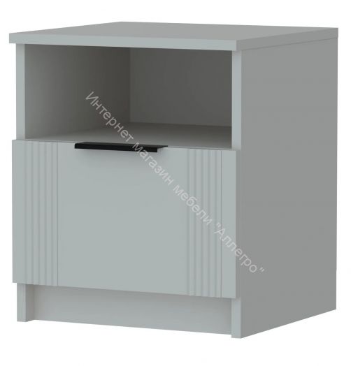 Тумба прикроватная Ольга 6 с ящиком Кашемир