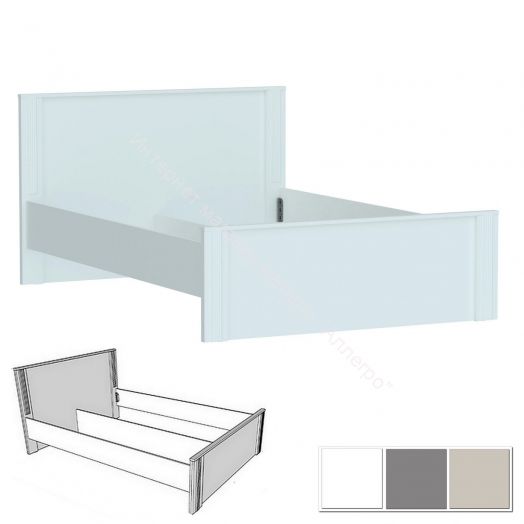 Кровать двойная Ольга 6 (1200х2000)