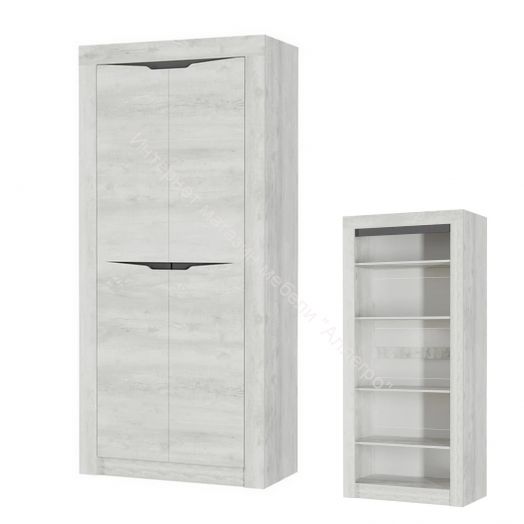 Шкаф 2-х дверный Ольга 5 для белья